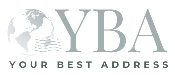 Your Best Address logo, South Dakota mail forwarding and residency services